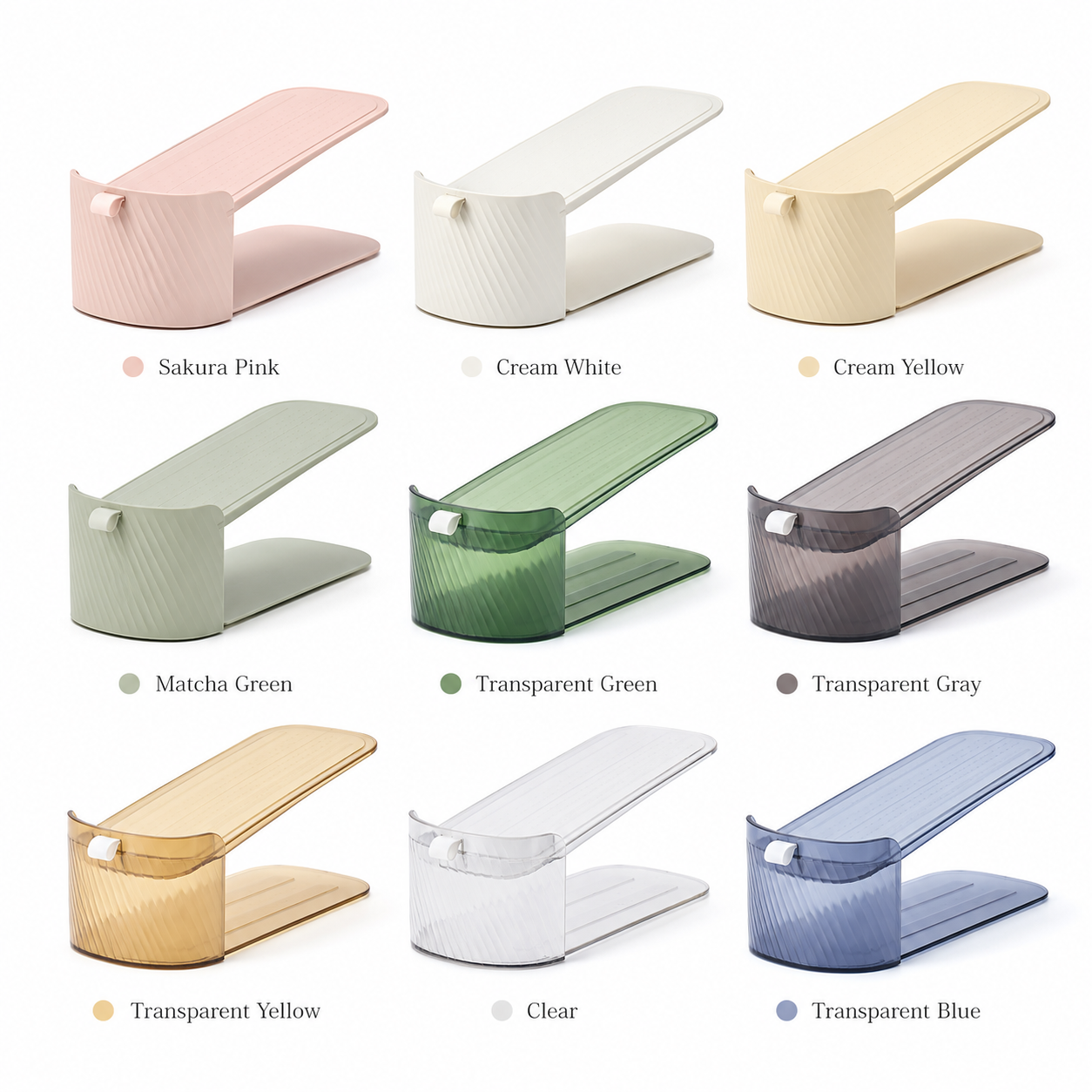 Adjustable Folding Shoe Slot Organizer