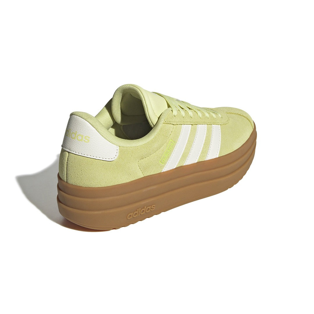 adidas Women's VL Court Bold – Ice Yellow/Off White Platform