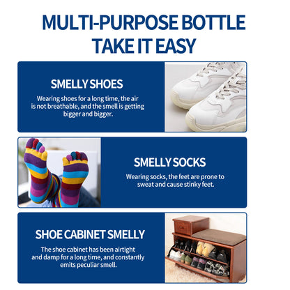 South Moon Shoes and Socks Deodorant Spray Shoes and Socks Clean Sweat Feet Deodorant Dry Shoe Cabinet Refreshener