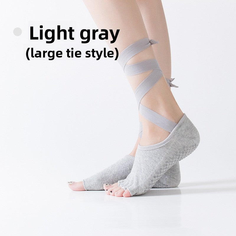 Five Toe Non Slip Yoga Socks