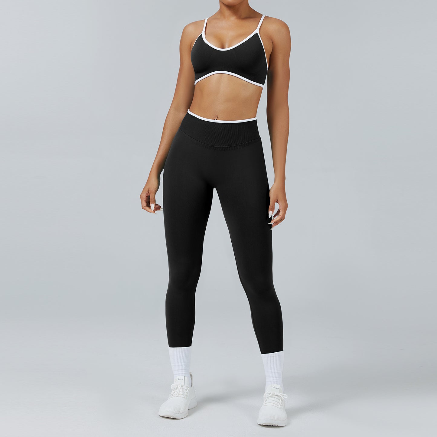 Womens Seamless Yoga Sportswear Set