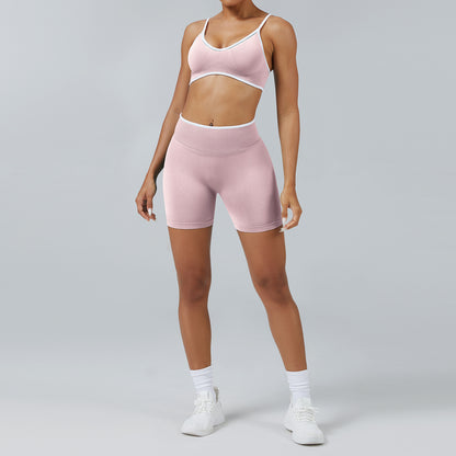 Womens Seamless Yoga Sportswear Set