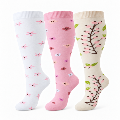 20–30 mmHg compression support—made to fit wider calves comfortably