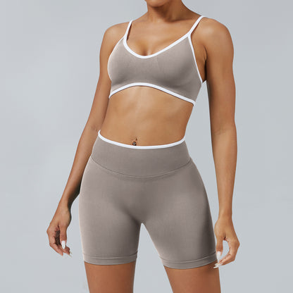 Womens Seamless Yoga Sportswear Set
