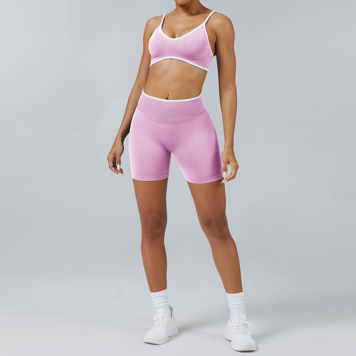 Womens Seamless Yoga Sportswear Set