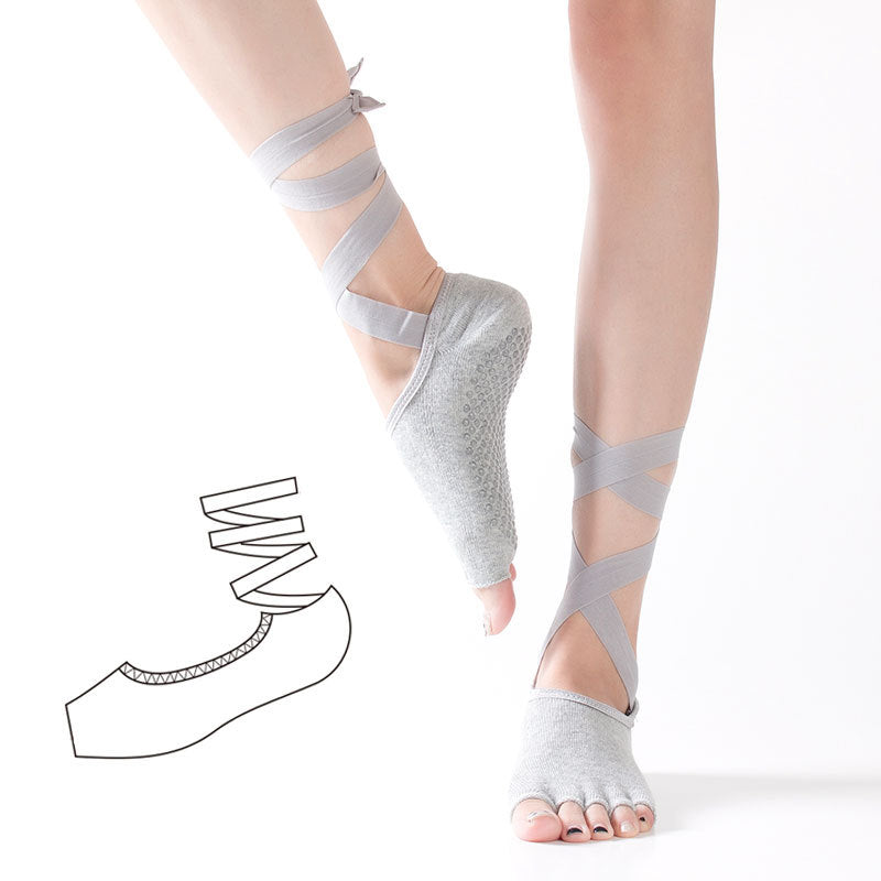 Five Toe Non Slip Yoga Socks