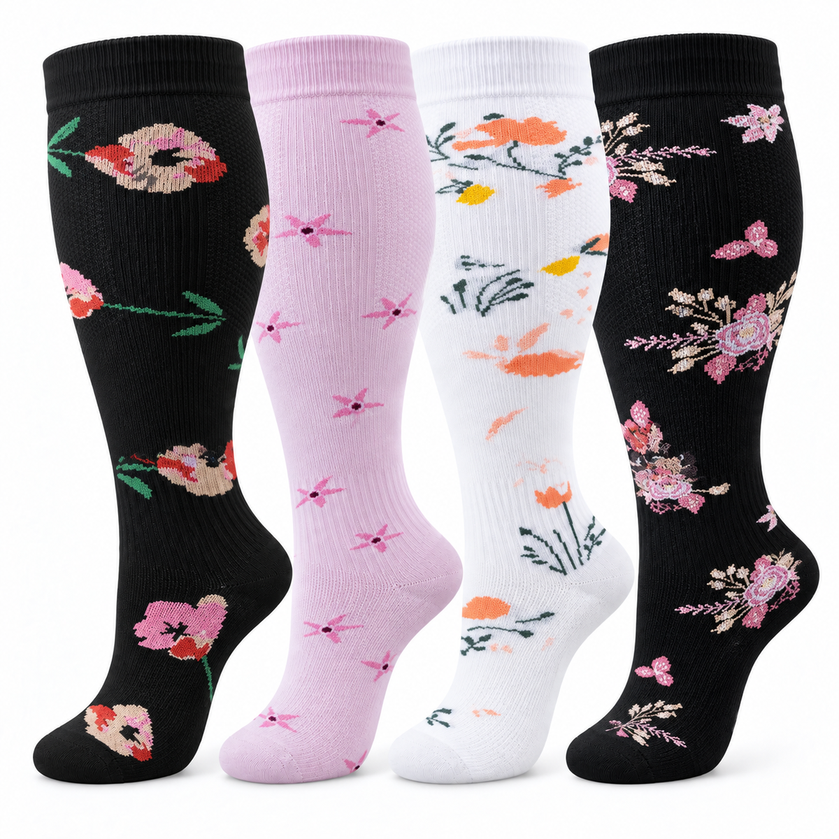 20–30 mmHg compression support—made to fit wider calves comfortably