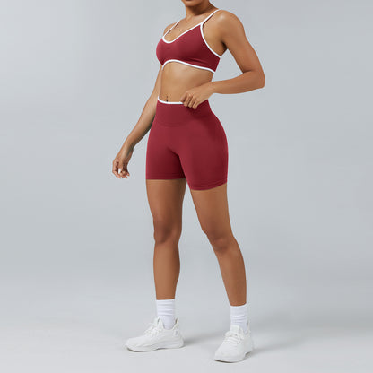 Womens Seamless Yoga Sportswear Set