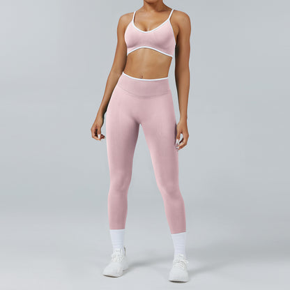 Womens Seamless Yoga Sportswear Set
