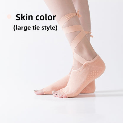 Five Toe Non Slip Yoga Socks