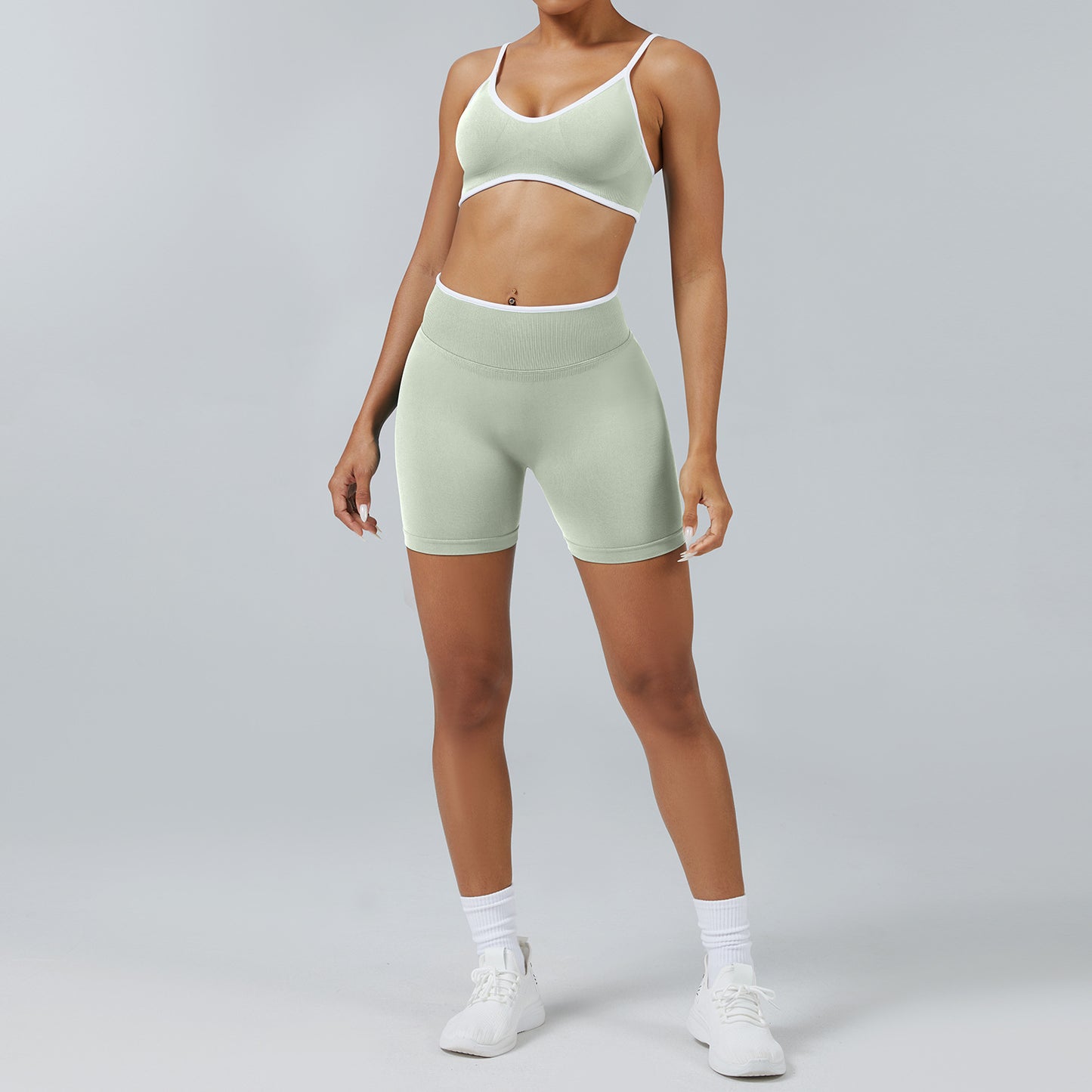 Womens Seamless Yoga Sportswear Set