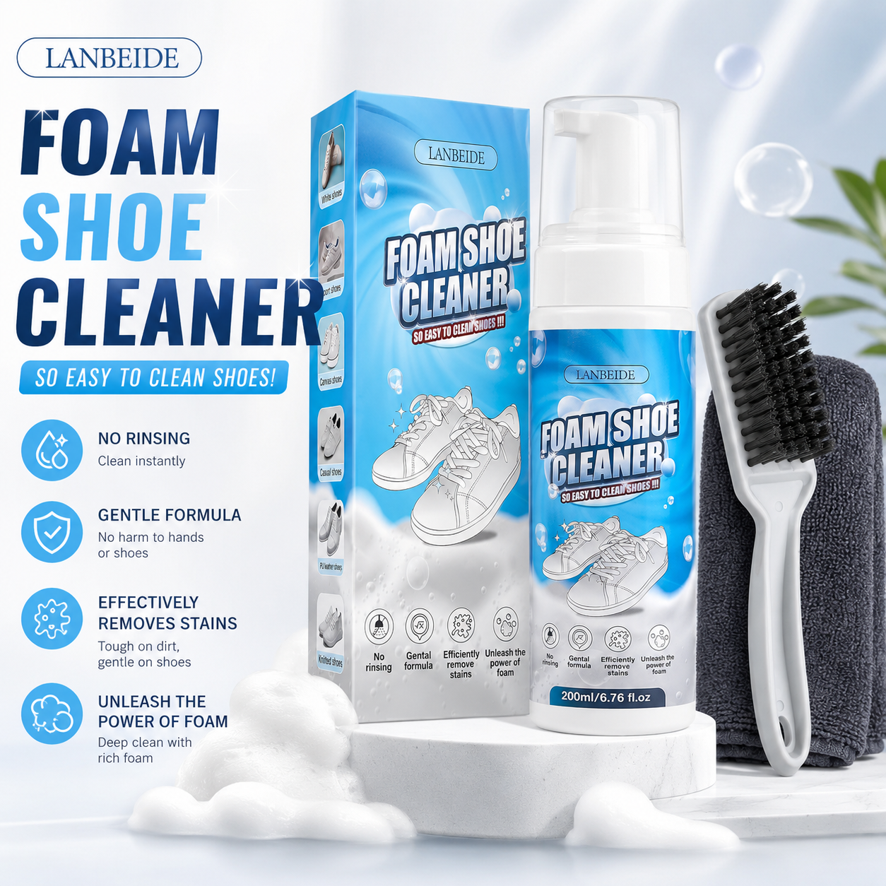 Complete Shoe Cleaning Kit