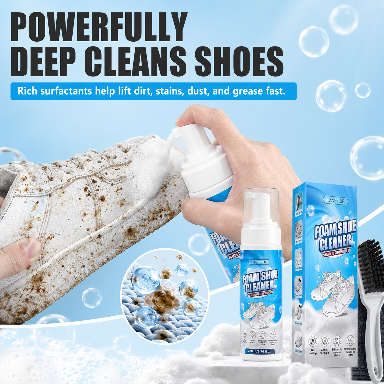 Complete Shoe Cleaning Kit