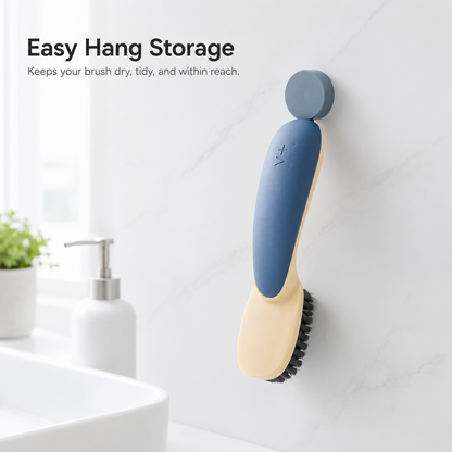 Soft Bristle Cleaning Brush – Multi-Use Shoe & Laundry Scrubber