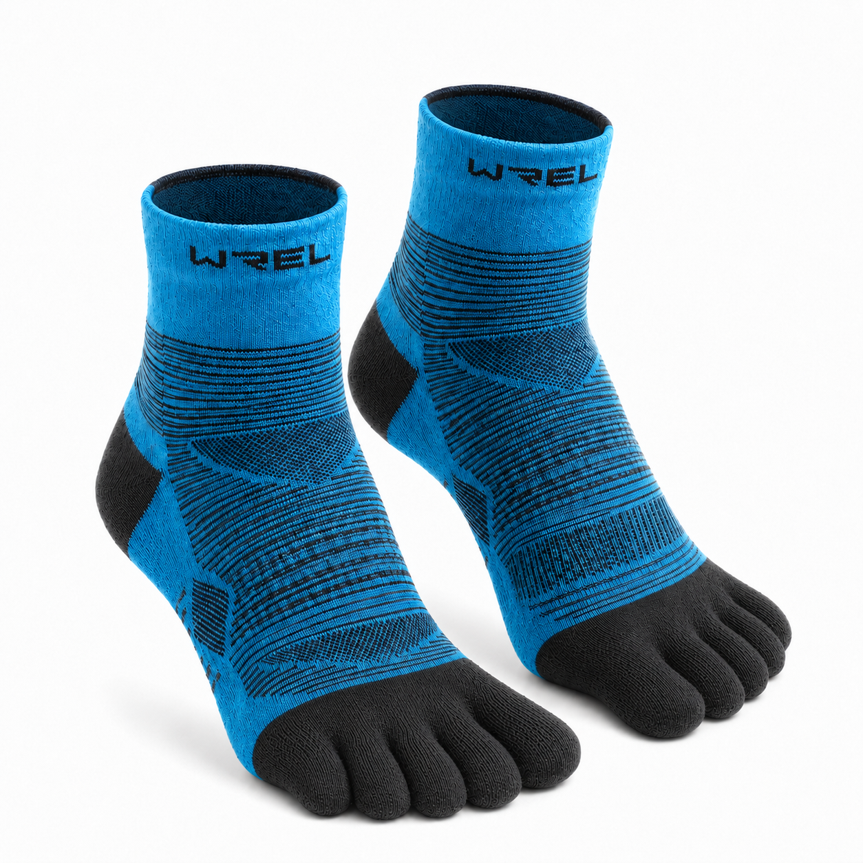 Coolmax Sport Toe Socks for Running, Hiking, Walking & Long Days