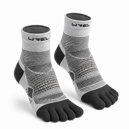 Coolmax Sport Toe Socks for Running, Hiking, Walking & Long Days