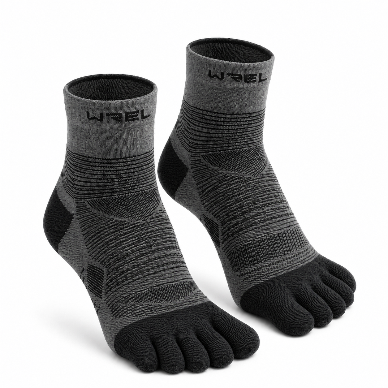 Coolmax Sport Toe Socks for Running, Hiking, Walking & Long Days