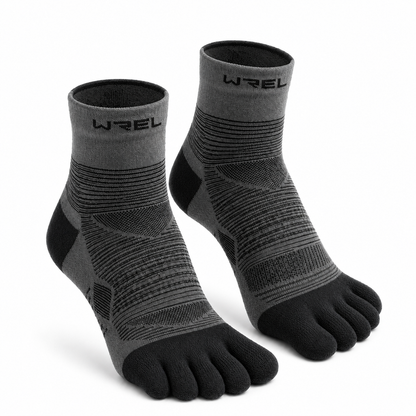 Coolmax Sport Toe Socks for Running, Hiking, Walking & Long Days