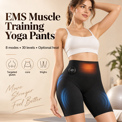 EMS Sculpt Training Shorts – Targeted Glute, Core & Leg Stimulation