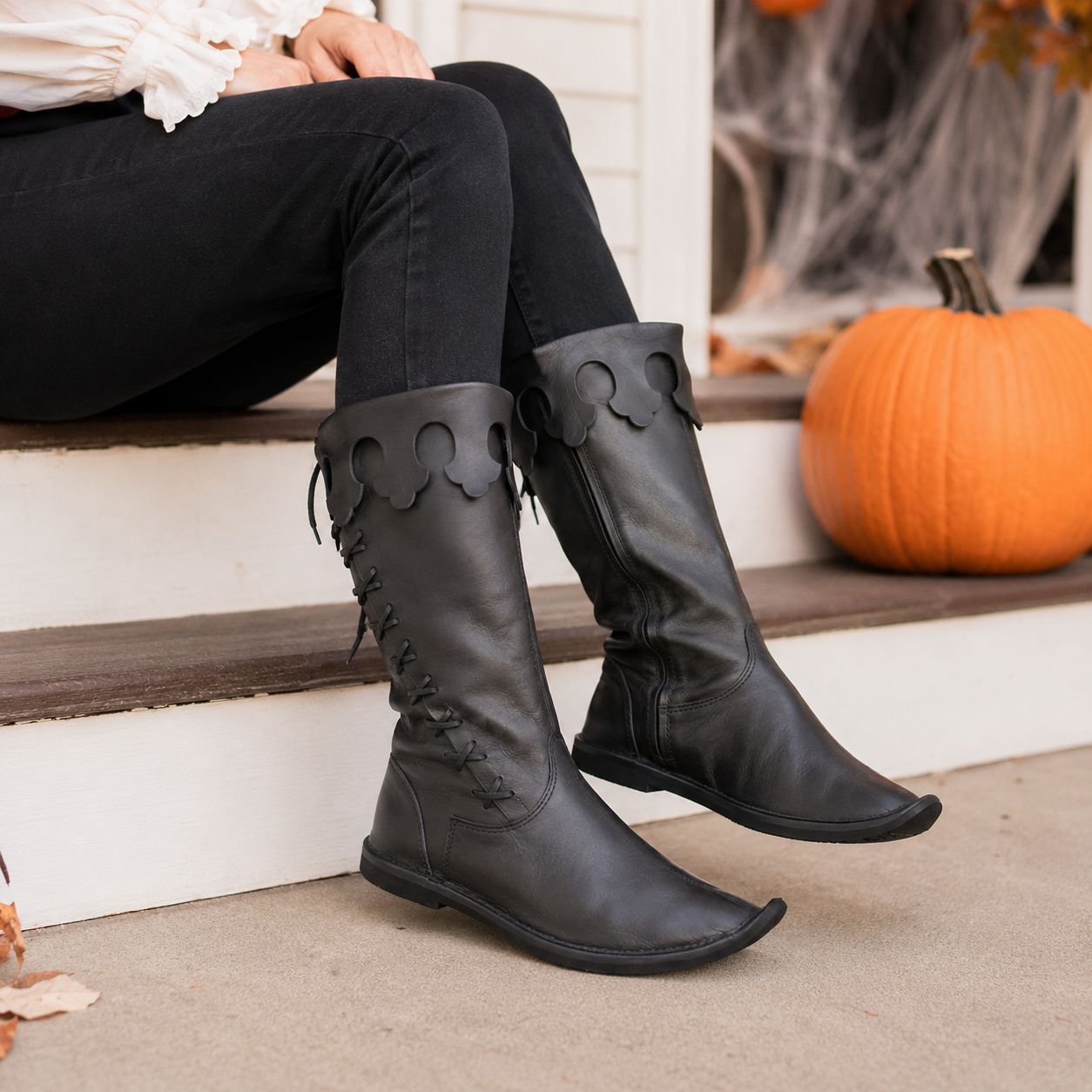 Medieval Pirate Cosplay Boots – Gothic Commander Style