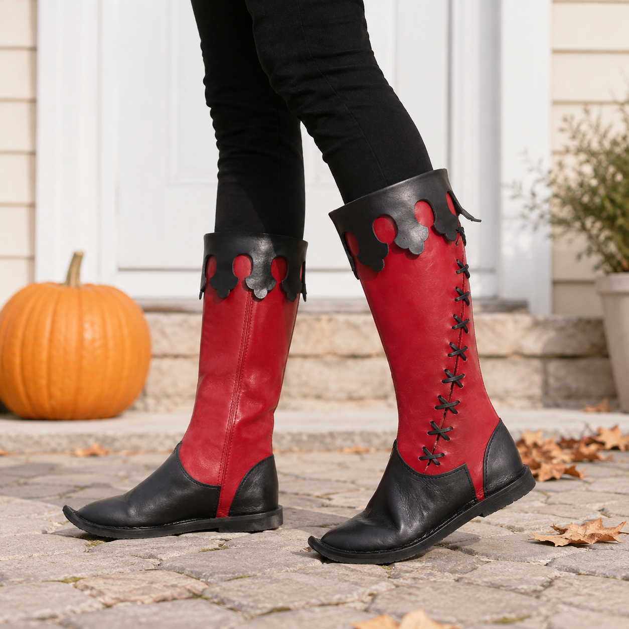 Medieval Pirate Cosplay Boots – Gothic Commander Style