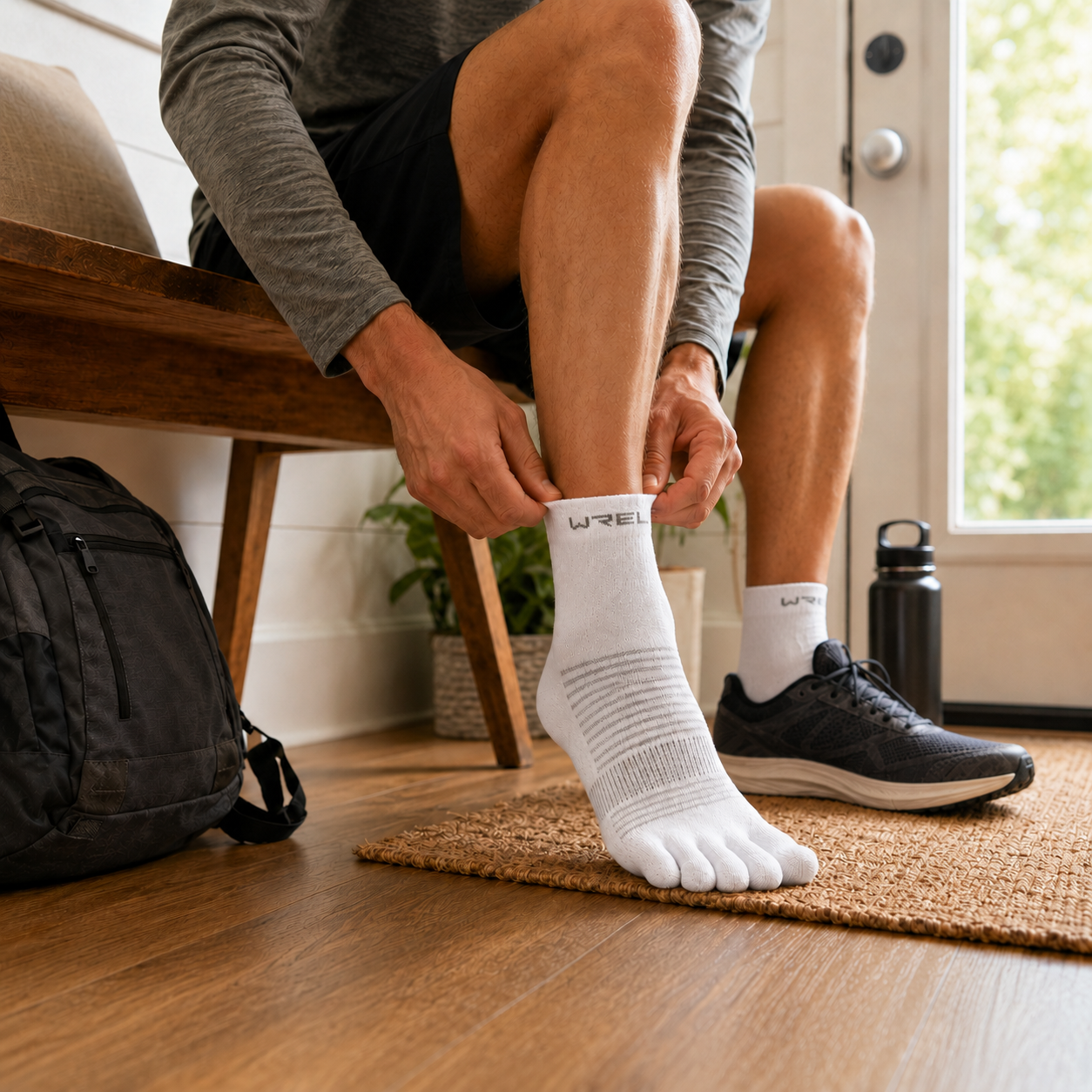 Coolmax Toe Socks for Hiking, Running, Walking & Long Days on Your Feet