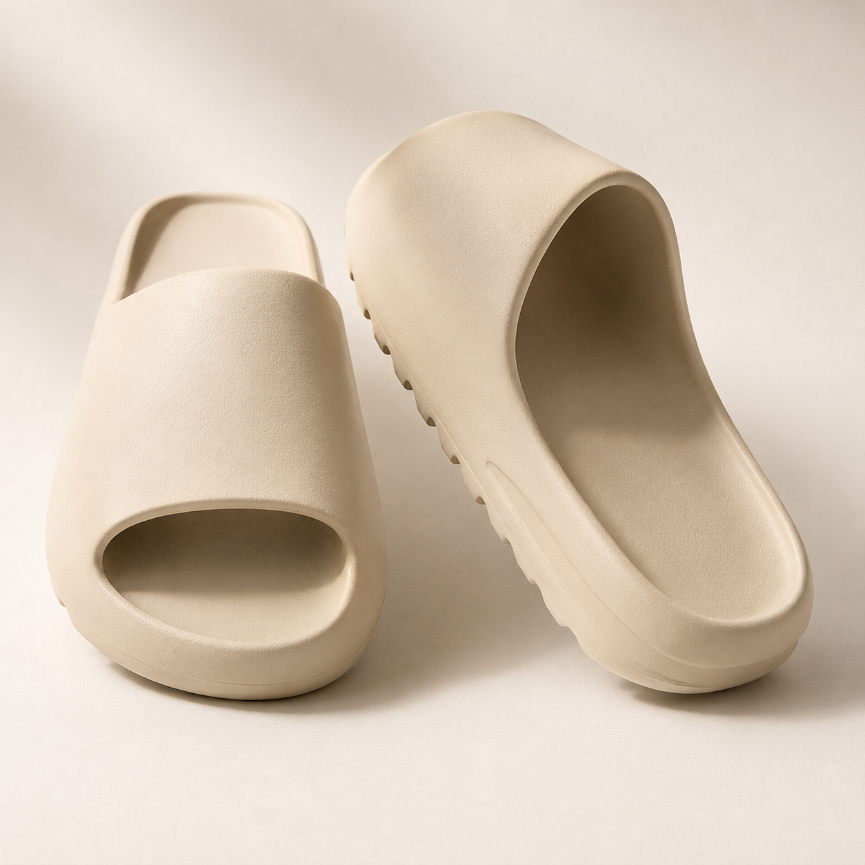 Bone EVA Slipper-Style Walking Slides — Unisex.