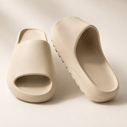 Bone EVA Slipper-Style Walking Slides — Unisex.