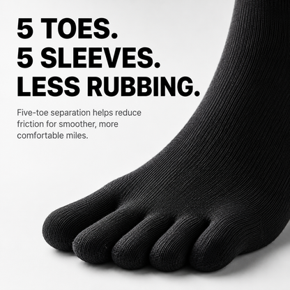 Coolmax Performance Toe Socks