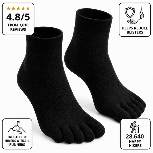 Coolmax Performance Toe Socks