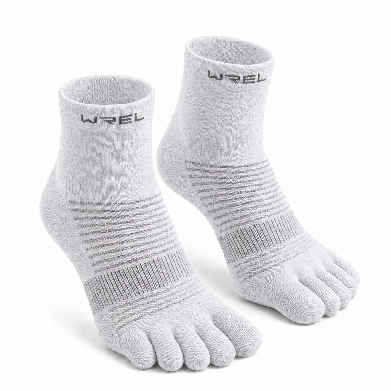Coolmax Toe Socks for Long Walks, Runs, Trails & Long Shifts