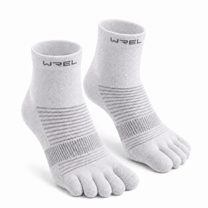 Coolmax Toe Socks for Long Walks, Runs, Trails & Long Shifts