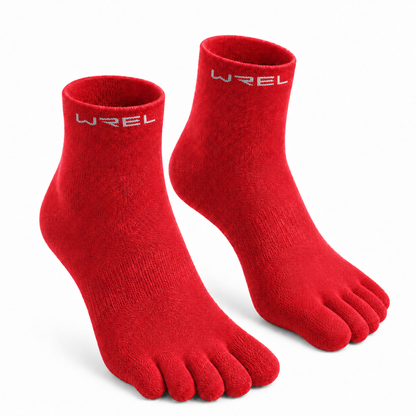 Coolmax Toe Socks for Long Walks, Runs, Trails & Long Shifts