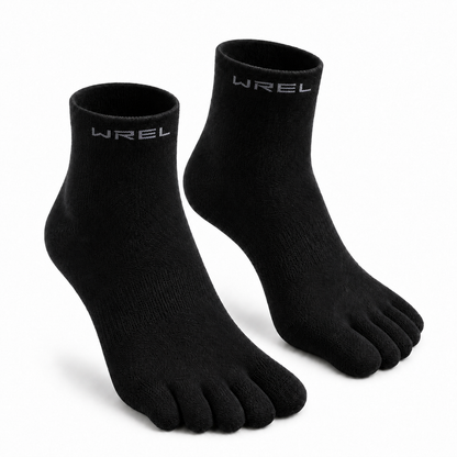 Coolmax Toe Socks for Long Walks, Runs, Trails & Long Shifts