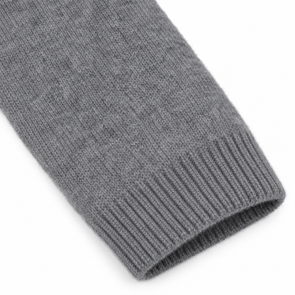 Women's Double-Breasted Knit Cardigan | Cozy Zip-Up