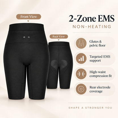 EMS Sculpt Training Shorts – Targeted Glute, Core & Leg Stimulation