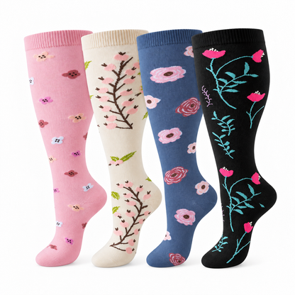 20–30 mmHg compression support—made to fit wider calves comfortably