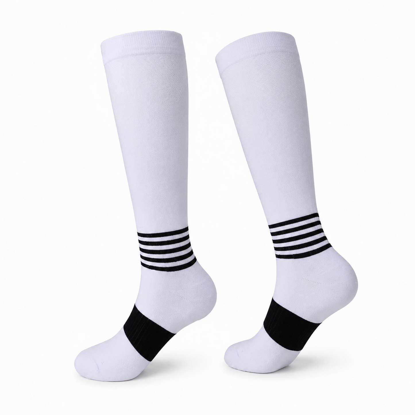 Bamboo-Blend Compression Sports Socks