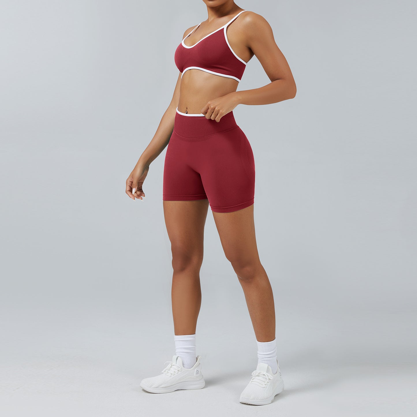 Womens Seamless Yoga Sportswear Set