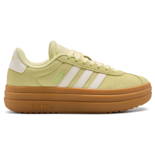 adidas Women's VL Court Bold – Ice Yellow/Off White Platform