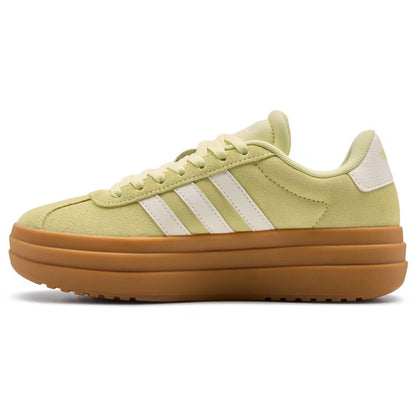adidas Women's VL Court Bold – Ice Yellow/Off White Platform