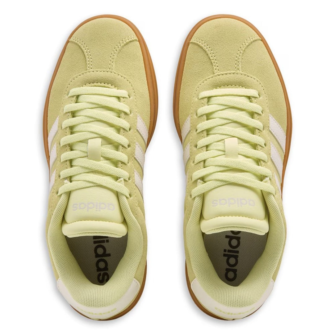 adidas Women's VL Court Bold – Ice Yellow/Off White Platform