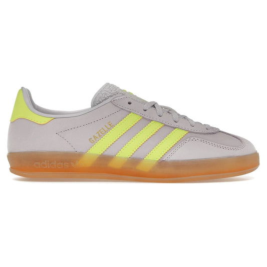 Adidas Gazelle Indoor Silver Dawn Solar Yellow (Women's)