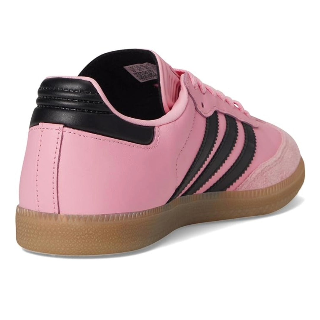 adidas Men’s Samba Messi Indoor Soccer Shoes – Light Pink/Core Black/Gum
