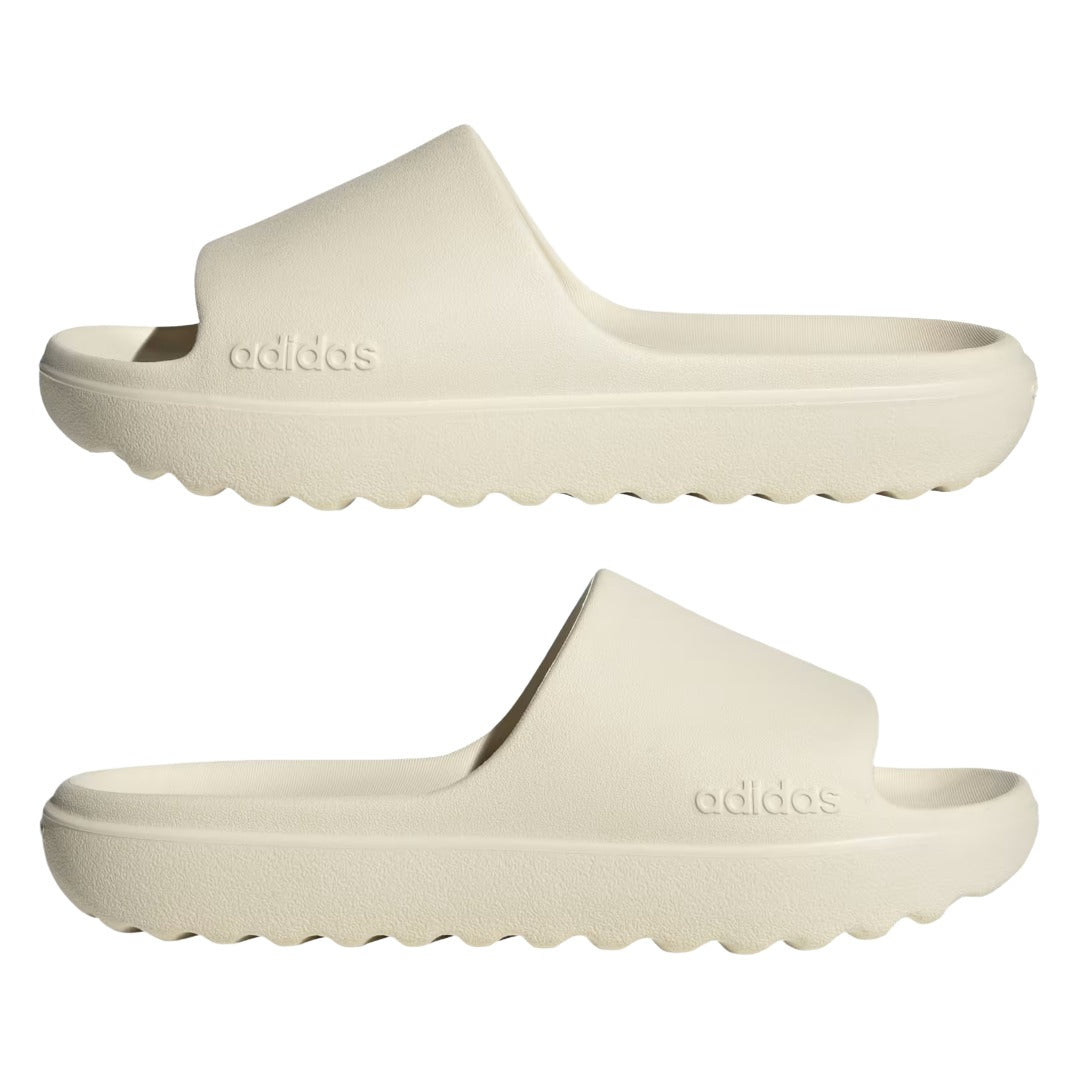 adidas Unisex Adilette Lumia Slides – Wonder White