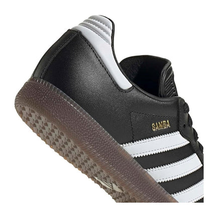 adidas Unisex Samba Indoor Soccer Shoes – Core Black/Cloud White/Vivid Red