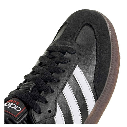 adidas Unisex Samba Indoor Soccer Shoes – Core Black/Cloud White/Vivid Red