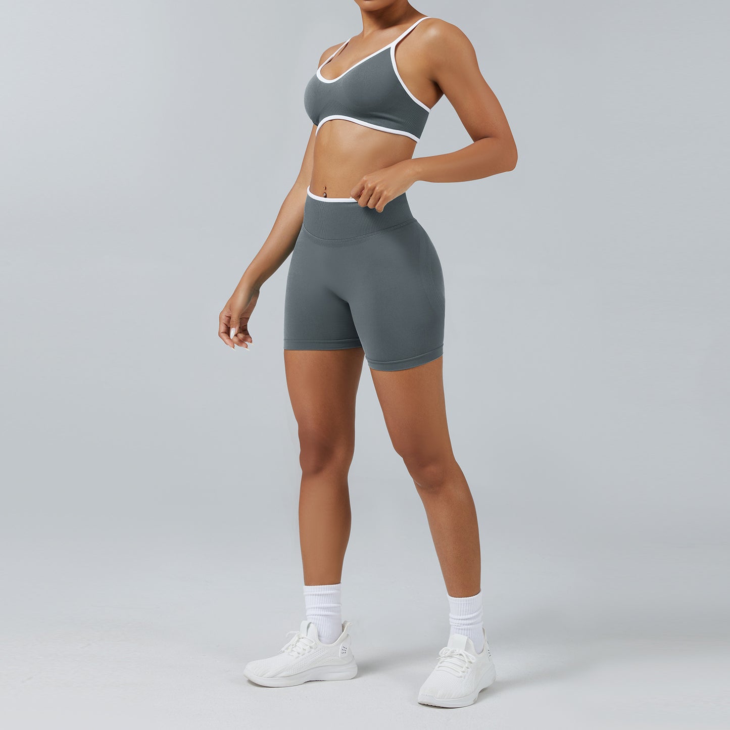 Womens Seamless Yoga Sportswear Set