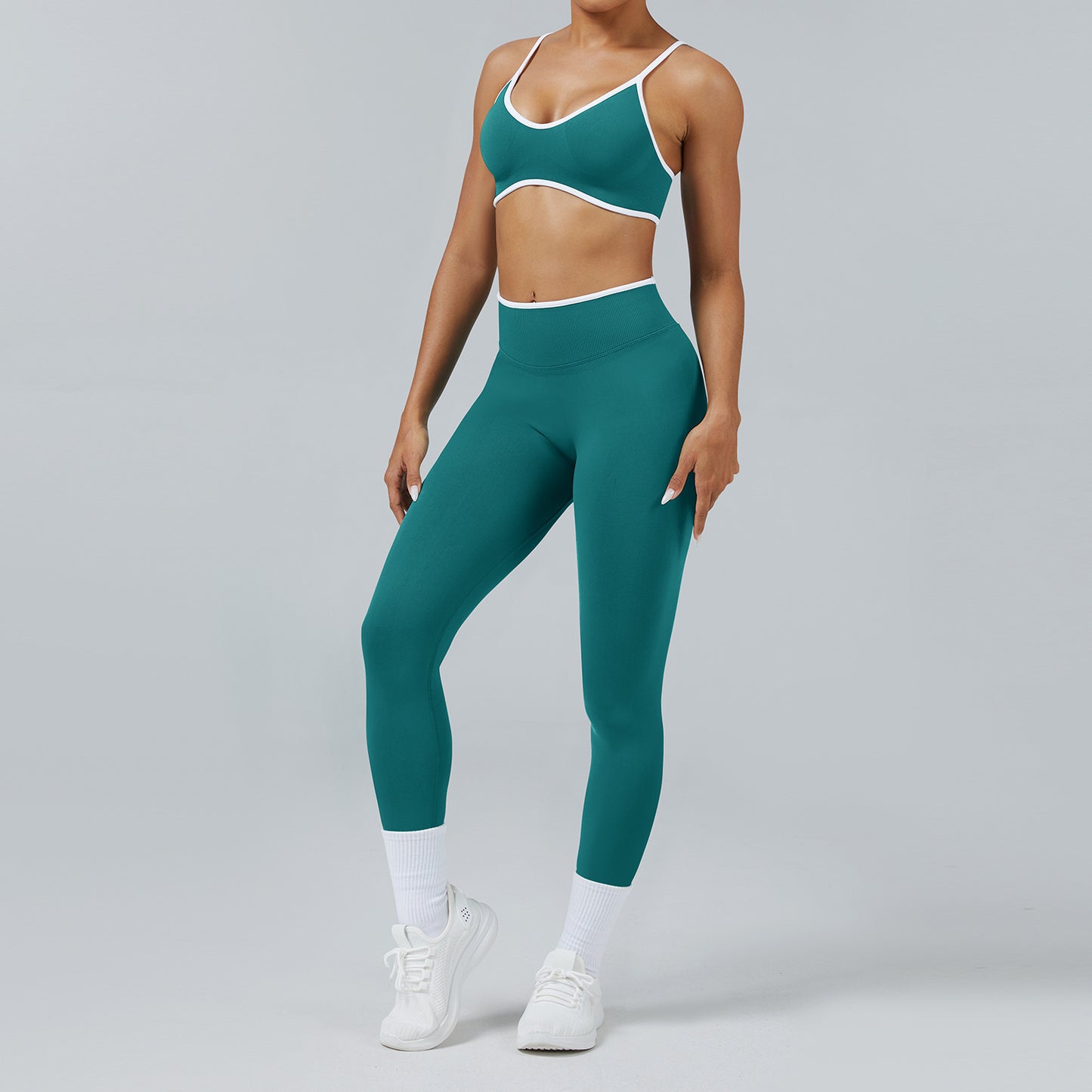 Womens Seamless Yoga Sportswear Set