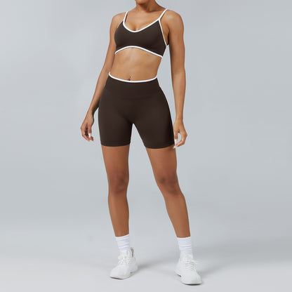 Womens Seamless Yoga Sportswear Set